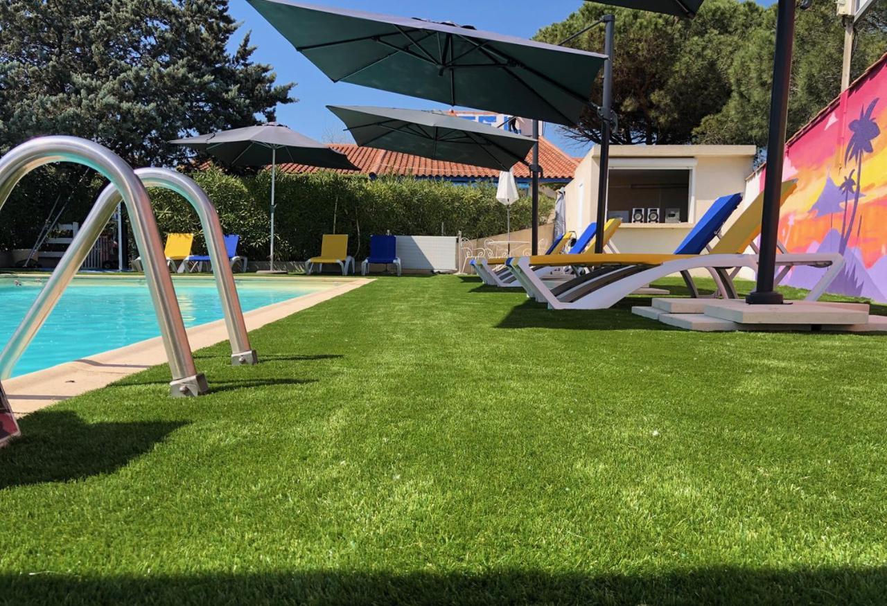 Hotel Des 4 Vents "Esprit Camargue" Aigues-Mortes Kültér fotó