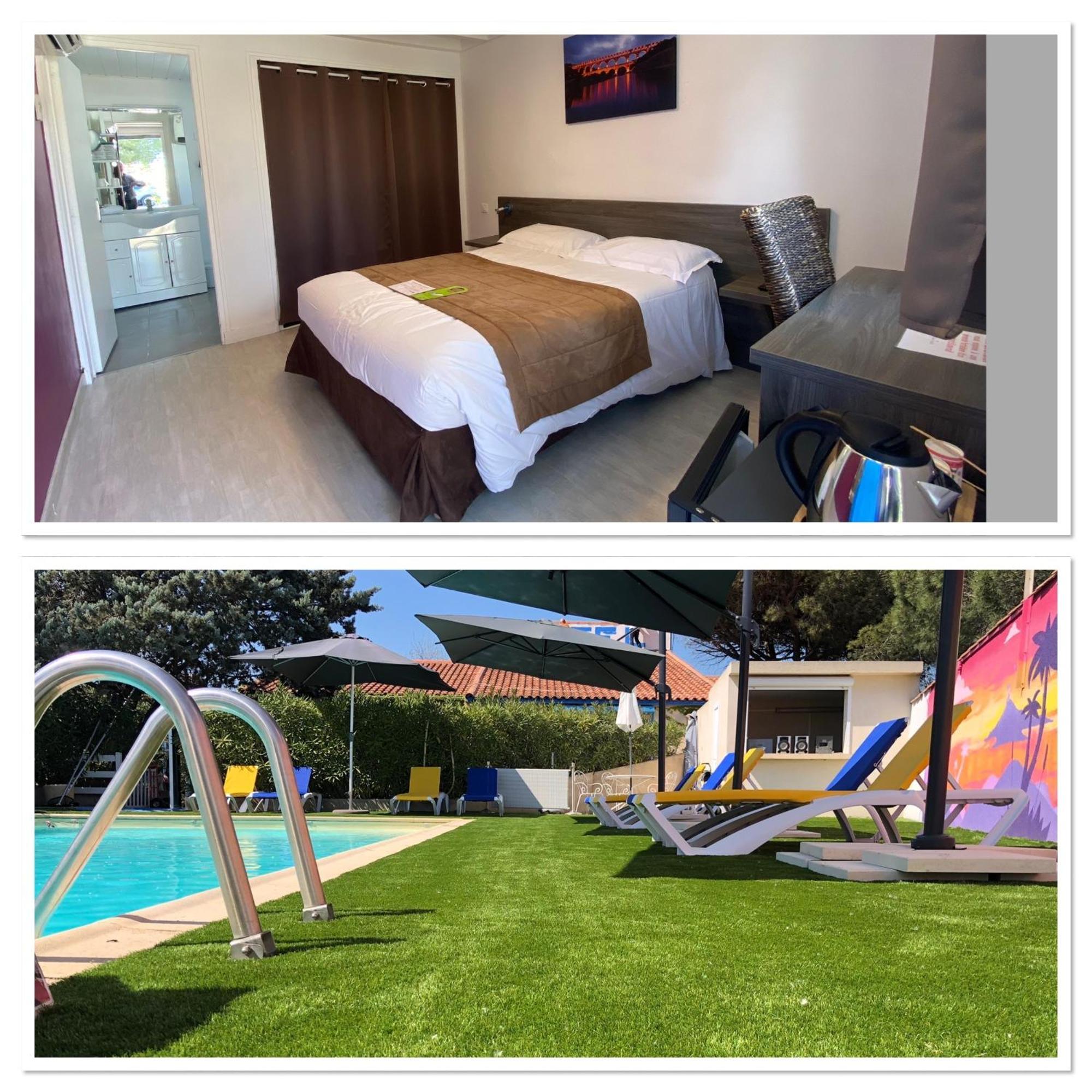 Hotel Des 4 Vents "Esprit Camargue" Aigues-Mortes Kültér fotó