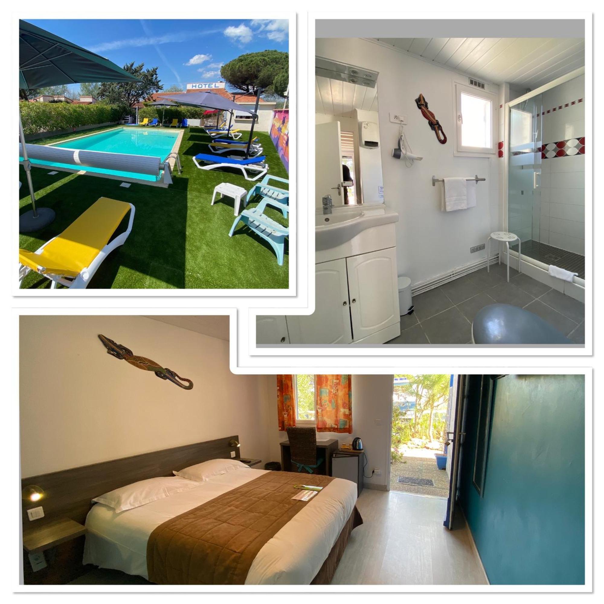 Hotel Des 4 Vents "Esprit Camargue" Aigues-Mortes Kültér fotó